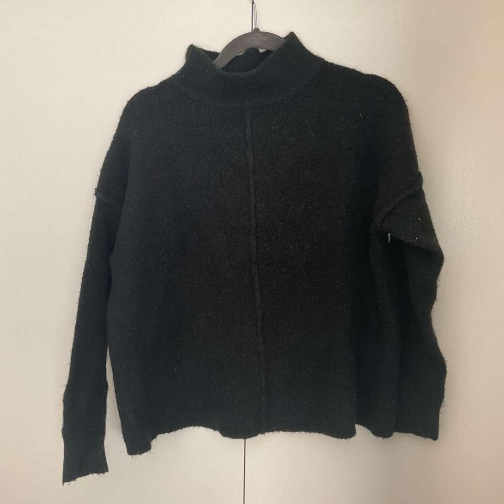 Universal Thread Black Cowl Neck Sweater
